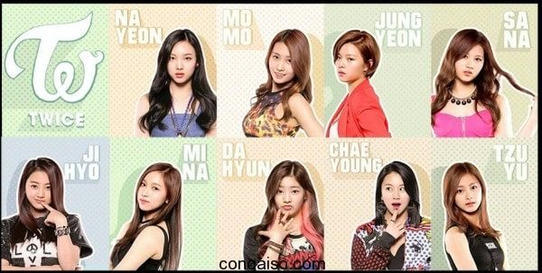 Nhóm nhạc Twice của JYP Hàn Quốc có bao nhiêu thành viên?