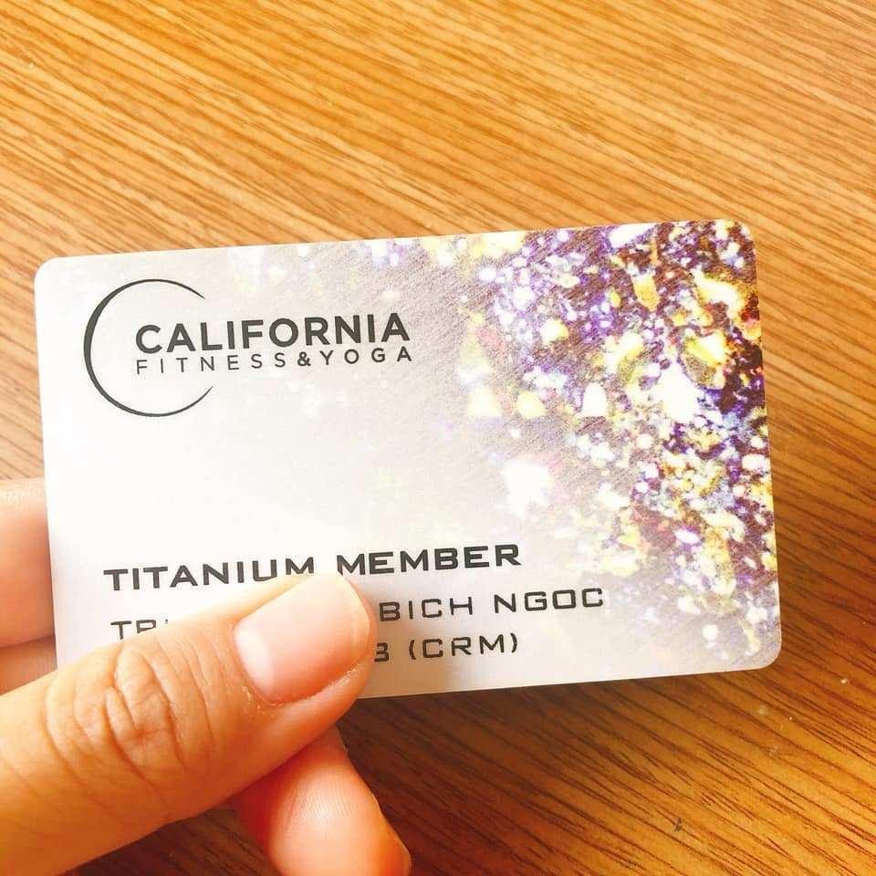 Thẻ Silver California Fitness